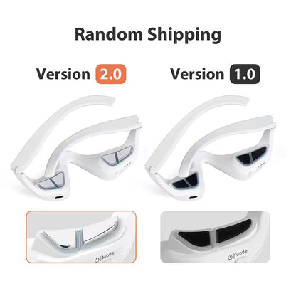 Red Light Eye Care Massage With Gel Patch For Treatment Under Eye Wrinkle Improvement Dark Circles