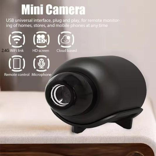 New X5 Mini Camera 1080P Clear Night Vision Lightweight Portable Premium Cams Motion Detection Wireless WiFi