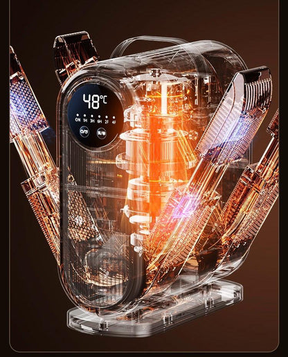 Cross-Border Retractable Shoe Dryer Household Smart Touch Screen Timed Shoe Dryer Foldable Shoe Dryer Shoe Warmer Dryer