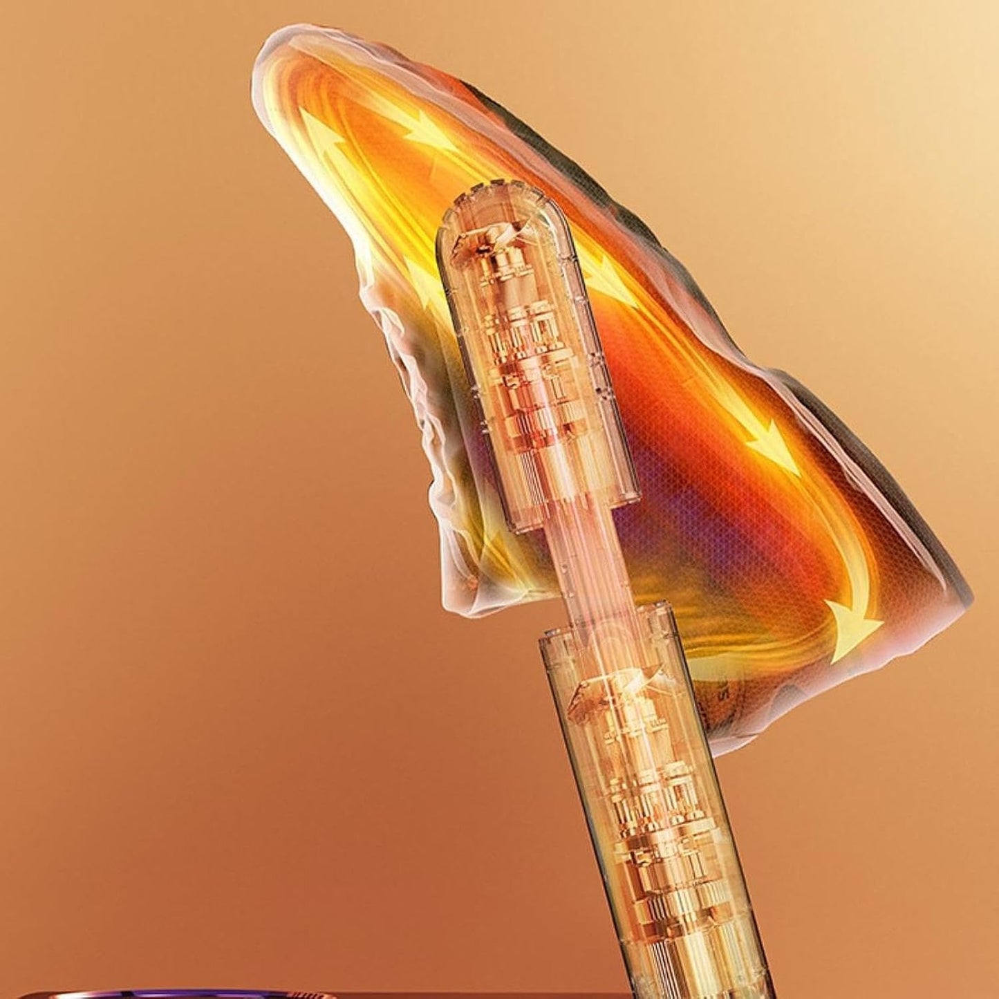 Cross-Border Retractable Shoe Dryer Household Smart Touch Screen Timed Shoe Dryer Foldable Shoe Dryer Shoe Warmer Dryer